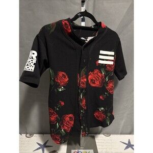 Urban Empire Roses Shirt Sz Youth Large